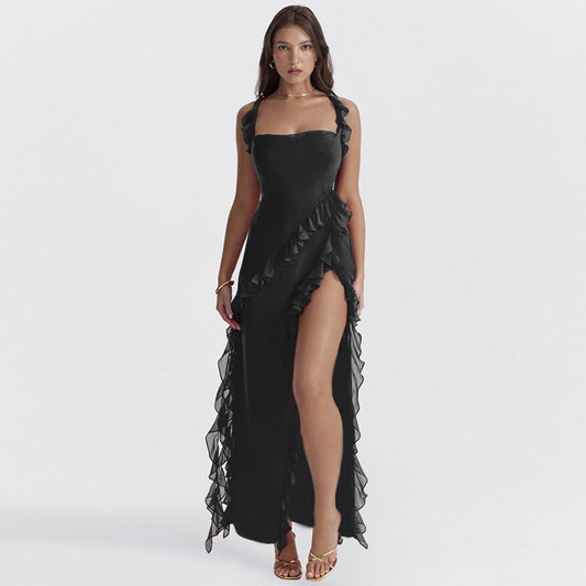 Zarvani Ruffled Maxi - Spring 2024