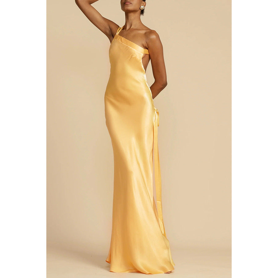 Sonya One-Shoulder Maxi