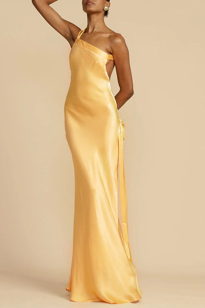 Sonya One-Shoulder Maxi