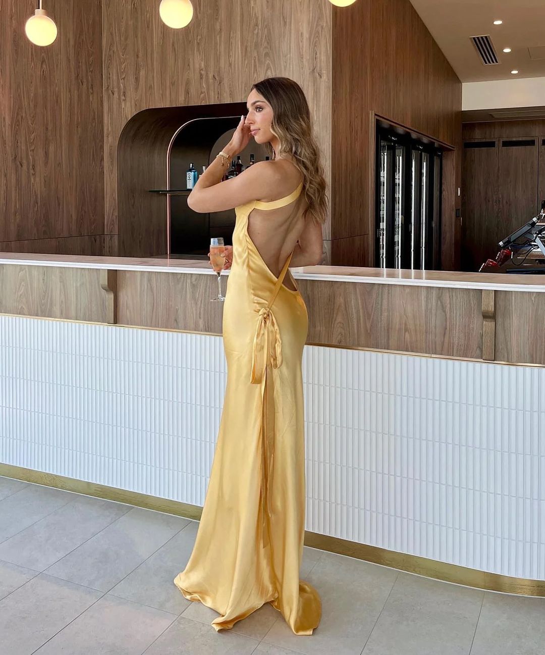 Sonya One-Shoulder Maxi