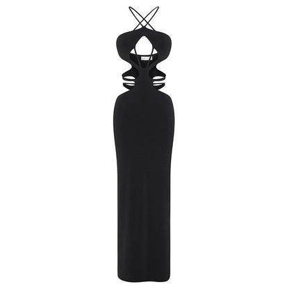 Slim Fit Hour Glass Maxi