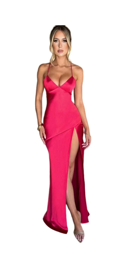 The Sophie Satin Maxi