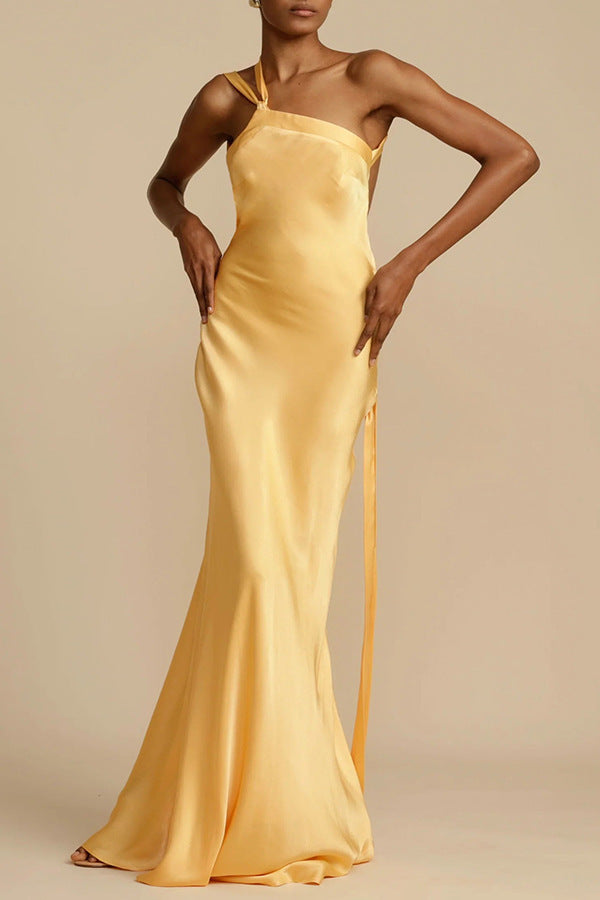 Sonya One-Shoulder Maxi