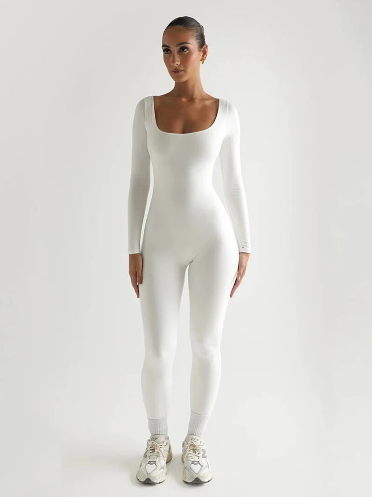 Zarvani Yoga Suit- Long Sleeve Versatile Elegance 